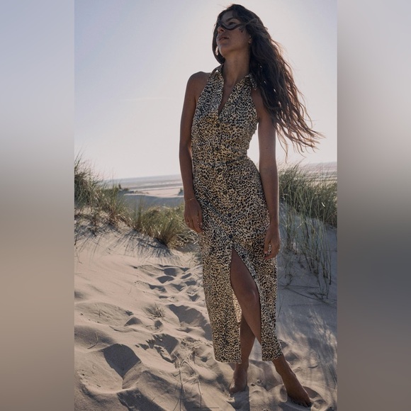 ZARA Leopard Dress - Picture 2 of 6